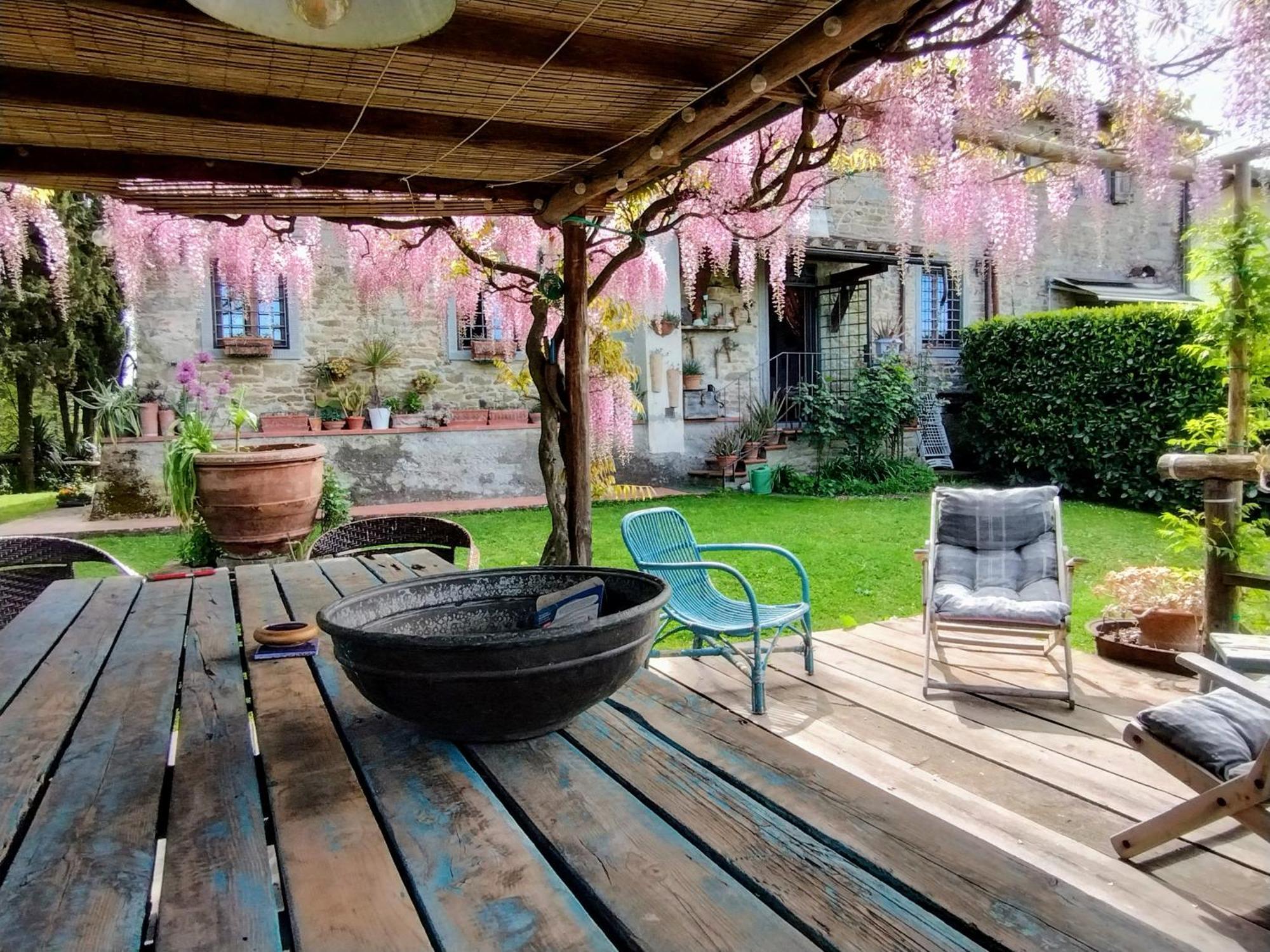 Tuscan Hills - Stonehouse, Garden & Pool Vicchio Exterior foto