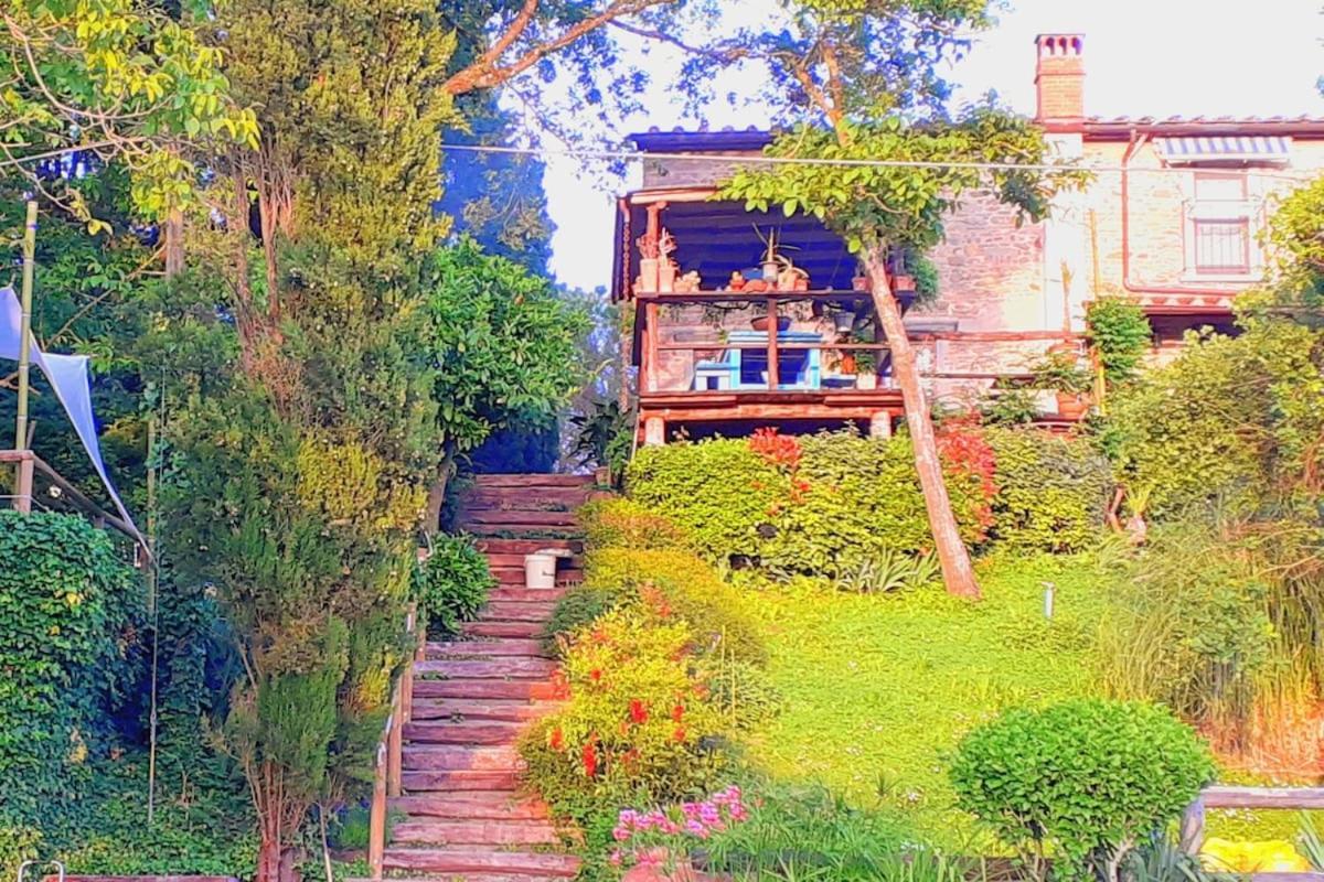 Tuscan Hills - Stonehouse, Garden & Pool Vicchio Exterior foto