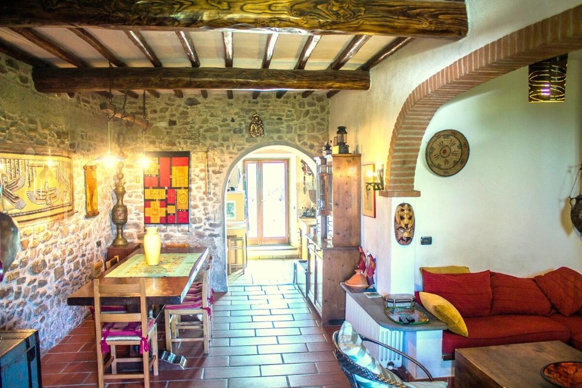 Tuscan Hills - Stonehouse, Garden & Pool Vicchio Exterior foto